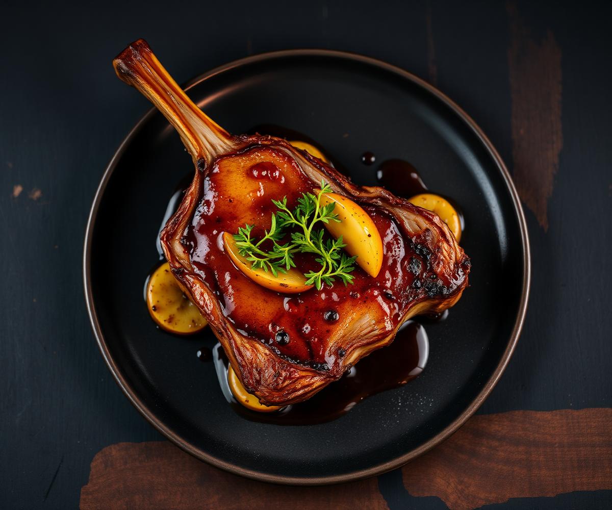 Cider-Glazed Pork Chop